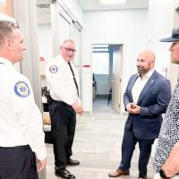 Florida Lieutenant Governor Collins visits Monroe County’s Emergency Operations Center