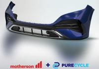 PureCycle Technologies and Motherson produce Class-A surface automotive bumper prototype