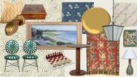 Shannon Eddings’s romantic mix of hand-carved furniture, floral textiles and delft-inspired tile