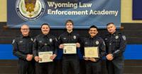 Casper Police Department celebrates Wyoming Law Enforcement graduates