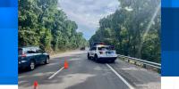 Southbound Hwy 231 lane blocked on mountain in Morgan Co. after dump truck spills gravel
