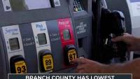 Branch County has lowest gas prices in Michigan