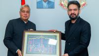 In first one-on-one with a foreign diplomat, Nepal PM Balen Shah meets Indian envoy