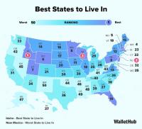 Washington state is way down the list in another ranking of the best places to live