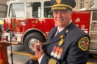 Innisfil firefighters first in Canada to carry 'cornerstone' nasal spray