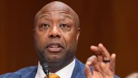 Tim Scott slammed as 'idiotic' for saying James Talarico was running in Michigan