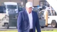 Trump's leg slapping video sparks health concerns just weeks after turning 80