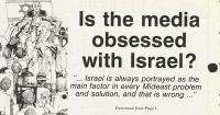 Is the Media Still Obsessed with Israel?