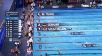 European Swimming Championships: Léon Marchand on fire, France wins silver in the 4x200m freestyle relay