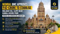 Mumbai: BMC Proposes ₹42-Crore  Project To Stabilise Malabar Hill Slope Near Kamala Nehru Park, Prevent Soil Erosion And Landslides