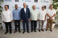 Abinader oversees construction of power plant that will provide 467 MW