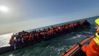Smugglers Break Record As 230 Migrants Packed Into Single Boat Reach UK