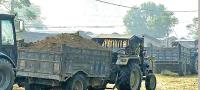 96 vehicles penalised for illegally mining riverbed materials