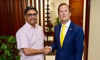 Sergio Gor meets FS Vikram Misri in Delhi