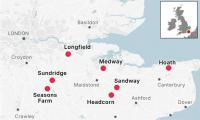 Ten traveller camps spring up in Kent as the Garden of England sees deluge of illegal sites