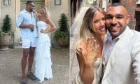 Alan Shearer's daughter Hollie reveals she's married England rugby star Joe Marchant in France - two weeks after their romantic legal ceremony