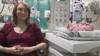 Angel mom in hospice gets NICU time with premature baby through hospital support