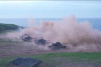 Taiwan simulates defence against Chinese assault