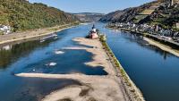German truckers take the load as drought hits Rhine shipping