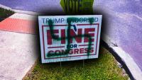 ‘I saw what Germany looked like in 1933:’ Florida congressman reports swastika on campaign sign