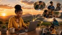 Connectivity is measured in what it makes possible