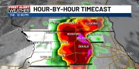 FIRST ALERT ACTION DAY: Our active weather pattern continues, with strong to severe storms possible tonight and Tuesday
