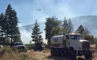 Forks Park Fire burns 11 acres near Illinois River