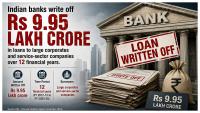 Banks Write Off ₹9.95 Lakh Crore, Annual Amount Falls To ₹20,485 Crore