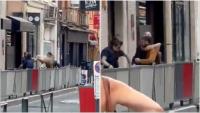 Video: Man with knife stabs 2 police officers in Toulouse, France