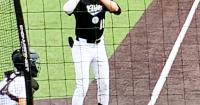 Saint John's Beck showcases baseball talent at event in Indiana
