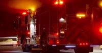 U.S. Wildland firefighters working to contain Black Mountain Fire on the Arizona Strip District
