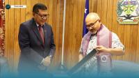 WALE MEETS G7+ SECRETARIAT TO STRENGTHEN LEADERSHIP