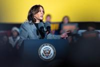 Former Vice President Kamala Harris endorses Abdul El-Sayed for U.S. Senate