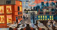 Pupils help artist imagine Glasgow's cleaner and greener industrial future