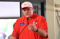 Andy Reid Gives Health Update on Eric Bieniemy’s Wife Mia as Chiefs Coach Returns to Camp