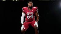 Why South Carolina's Neff Giwa isn't getting overwhelmed in first football season