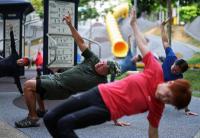 Parkour helps Singapore's elderly boost agility, strength