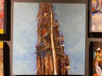 Exhibit review: Painting the rhythm of Kathmandu’s festivals