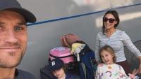 Couple ditch idyllic UK family life to pull children out of school and travel the world after sudden realisation