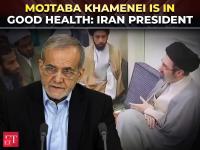 Iran's Pezeshkian says Supreme Leader Mojtaba Khamenei is in good health after meeting