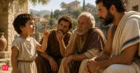 Greek Proverb of the Day: Children and fools tell the truth - a popular saying on honesty, innocence and human nature