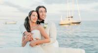 Inside a Harwich Port Wedding with 200 Guests, Hydrangeas, and a Surprise Boat Ride