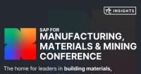 SAP for Manufacturing, Materials \u0026 Mining Conference 2026
