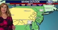 Philadelphia weather: Heat wave continues Monday with scattered severe storms possible