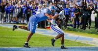 One UNC football player’s college journey, from cream cheese to crunching QBs