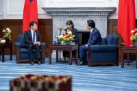 President Lai meets delegation from Japan Forum for Strategic Studies and Formosa Republican Association
