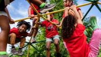 A Baltimore mom created a fully outdoor preschool for kids who love nature as much as hers do