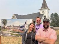 Sherwood business partners move to transform little white church into food cart pod