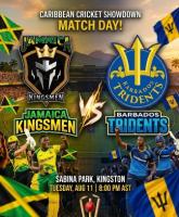 Cricket :High-Stakes Caribbean Cricket Showdown: Jamaica Kingsmen Host Barbados Tridents at Sabina Park