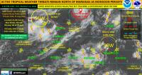NWS tracking 2 new tropical disturbances; expect mix of sun and showers